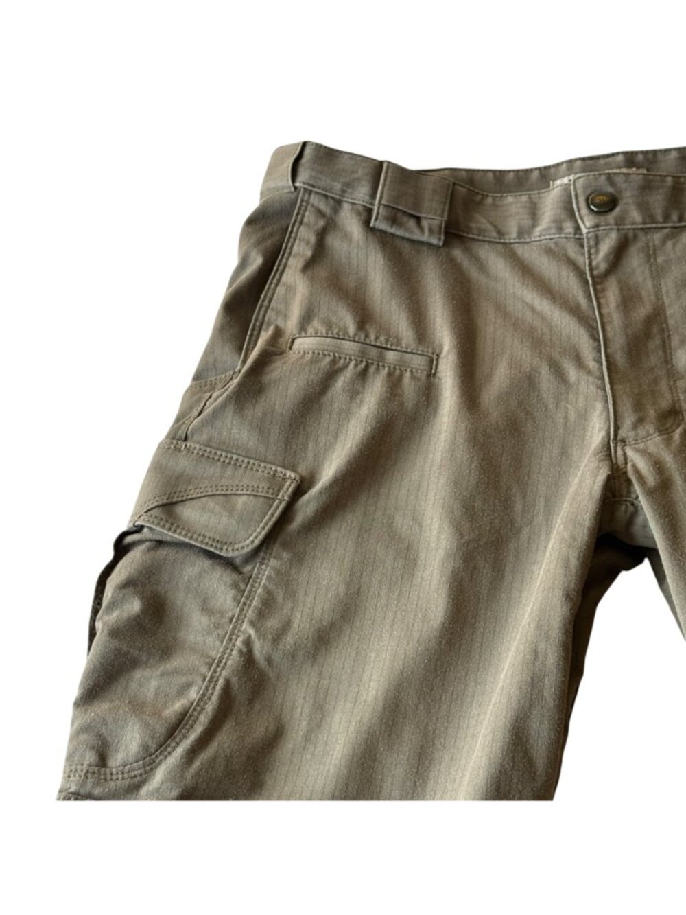 5.11 Tactical Men's Pants 34 x32 Ripstop Cargo Dark Khaki Design Multi-Pocket - Picture 11 of 15